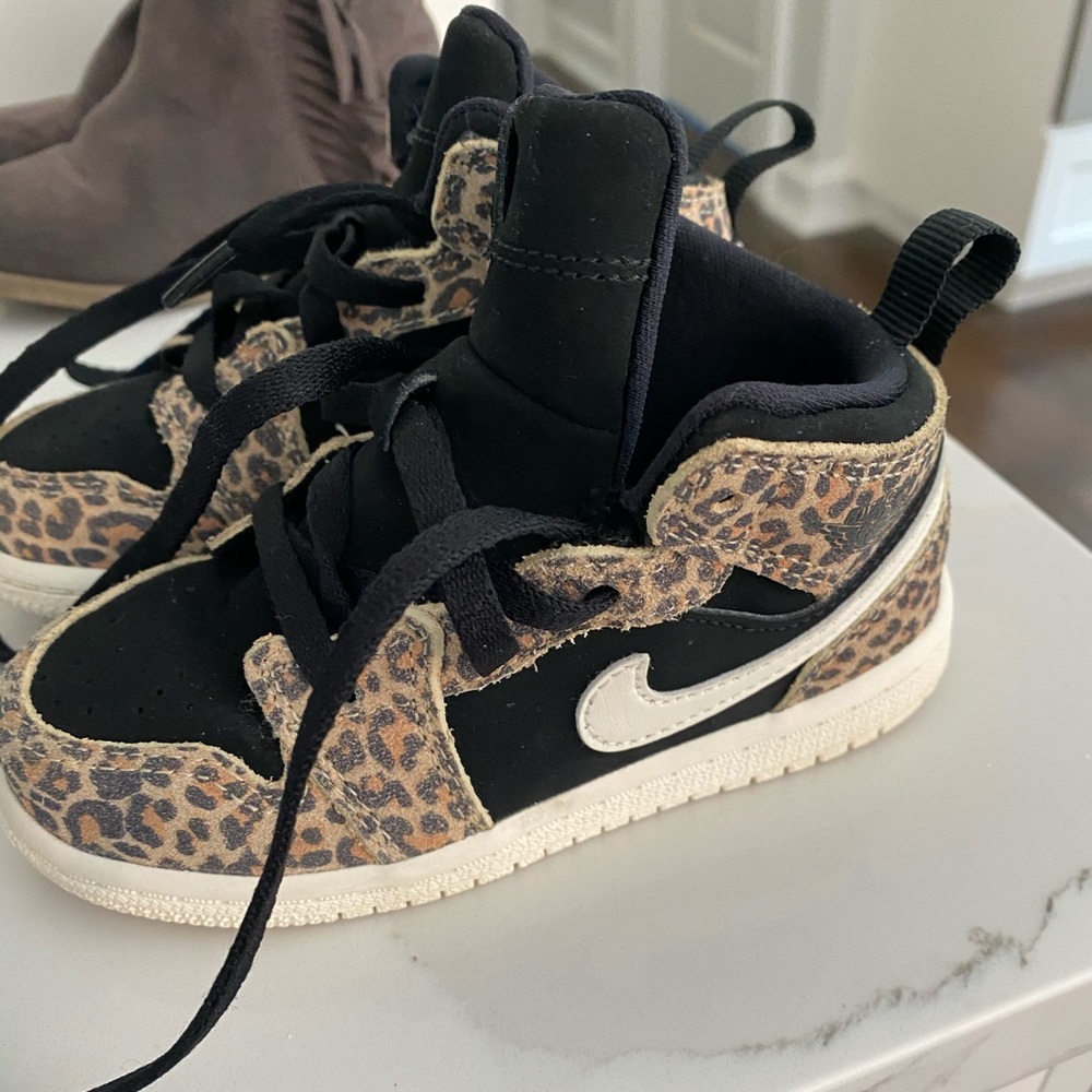 Nike Leopard Print Toddler Sneakers